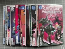 DC Horror Presents Creature Commandos #1-6 Complete Mini + Vars + Animation Vars picture