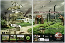 Jurassic Park Operation Genesis - PS2 Xbox - Original Print Ad/Poster Promo 2002 picture