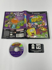 Gamecube - Nickelodeon Party Blast Nintendo Gamecube W/ Case #111 picture