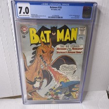 DC Comics Batman #155 (1963) CGC 7.0 Key Issue picture