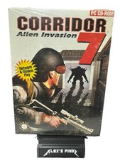 Corridor 7: Alien Invasion (PC, 1995) Rare Big Boxed First Person Shooter New picture