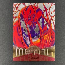 1995 Fleer Marvel Metal Cards (Silver Flasher) - You Pick - 🚀 picture