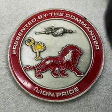 USAF 16th Airlift Squadron Lion Pride Challenge Coin picture