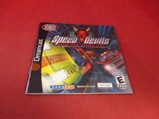 Speed Devils Online Racing Sega Dreamcast Instruction Manual Booklet ONLY picture