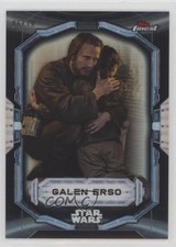 2022 Topps Finest Star Wars Black Refractor 6/10 Galen Erso #39 wd9 picture