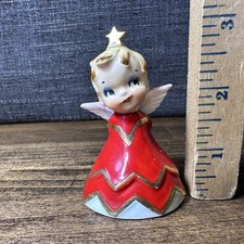 Vintage 1956 Geo Z Lefton HH 80112 Naughty Angel Bell Slingshot picture