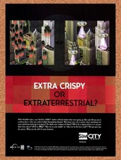 1999 Sim City 3000 PC Original Advertisement / Retro Promo v6 picture