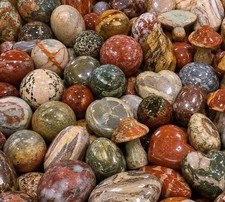 10 lb Jasper Crystals Wholesale Bulk Lot Polished Stones Random Assortment picture