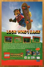 2001 LEGO Island 2: The Brickster's Revenge PC GBA GBC PS1 Print Ad/Poster Art picture