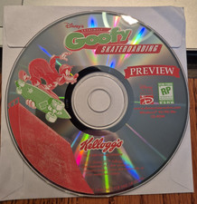 2001 Disney's Extremely Goofy Skateboarding Preview Kellogg's Disc CD Game picture