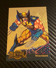 Fleer 1995 Marvel Metal Wolverine Gold Blaster #18/18. Pristine condition picture