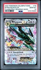 PSA 10 POKEMON CELEBRATIONS CLASSIC COLLECTION #76 M RAYQUAZA EX CLASS.COLL picture