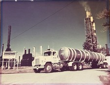 Vintage Diamond Shamrock McKee Plants Oil Refinery UPG Truck Photo 11x14 picture