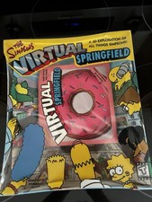 THE SIMPSONS VIRTUAL SPRINGFIELD WINDOWS 95 PC CD-ROM COMPLETE picture