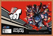 Persona 5 Tactica PS5 Original 2022 Ad - ATLUS Video Game Display Promo picture