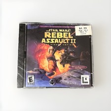 Star Wars Rebel Assault II 2 Hidden Empire - PC LucasArts JC Action Game - New picture