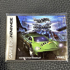 Hot Wheels Velocity X  Original Manual Nintendo Game Boy Advance - No Game picture