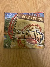RollerCoaster Tycoon Gold Edition PC Game 2002 CD-ROM Complete Classic Sim picture