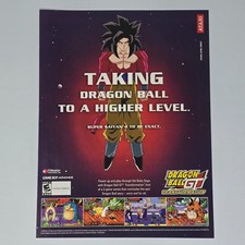 Dragon Ball Gt Transformation Game Boy Advance Authentic Magazine Ad picture