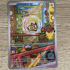 Morpeko 135/128 30th Anniversary Illustration Rare Full Art Holo NM English picture