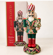 Fitz & Floyd Holiday Nutcracker Sugarplum King Tree 17in 5279635 w/ Box picture