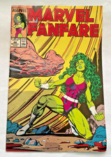 Marvel Fanfare #48 (1989) She-Hulk Vision VF/VG Marvel Comics VG picture