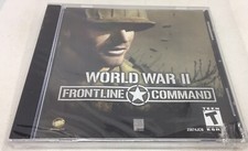 World War II Frontline Commander PC CD-ROM Strategy First 2003 W/Key Sealed picture