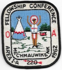 1962 Area 1-A Conference Section Conclave Boy Scouts of America BSA picture