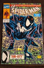 SPIDER-MAN #13 1991 Sub-City Part 1 Marvel Comics Todd McFarlane picture