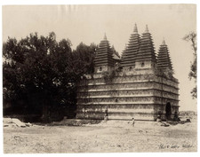 c.1870's/80's PHOTO CHINA - PEKING BEIJING ZHENJUE TEMPLE FIVE TOWERS picture