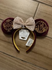 Disney Parks Tower Of Terror Hollywood Studios Minnie Mouse Ears Headband 2026 picture