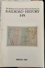 Bulletin 148 Railway Locomotive Historical Society RAILROAD HISTORY. SPRING 1983 picture