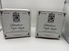 The Porcelain Garden Lithophane Night Light Set of 2 picture