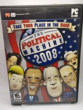 Political Machine 2008 (PC CD, 2008) Manual Included picture