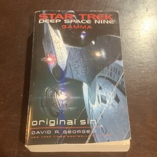Pocket Books Star Trek Gamma Original Sin Paperback Science Fiction picture