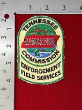 VTG/OBSOLETE (TN GAME & FISH COMMISSION ENFORCEMENT SVC'S) PATCH, UN-SEWN (RARE) picture