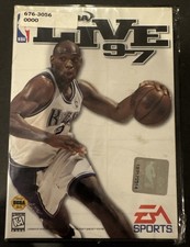 NBA Live 97 (Sega Genesis) Factory Sealed Classic Game Rare Basketball picture