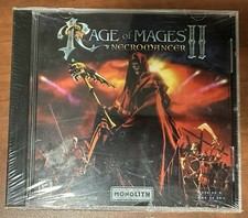 Rage Of Mages II Necromancer PC CD-ROM 1998 for Windows 95/98 Monolith NEW picture