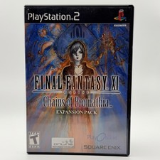 Final Fantasy XI Online: Chains of Promathia (Sony PlayStation 2, 2004) CIB picture