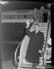  PAN AMERICAN BOARD # N813PA Film Negative 5 X 4'' 1960s  #6 picture
