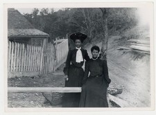 Hot Springs VA African American Women Glossy Vintage Photo J14662 picture