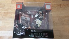 McFarlane Caleb Williams Chicago Bears NFL Figure  7″ Scale Blue Jersey Madden picture