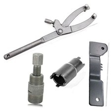 4Pcs Flywheel Variator Locking Tool Adjustable Spanner Wrench Holding Remove picture