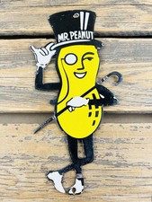 VINTAGE PLANTERS MR. PEANUT 12x6