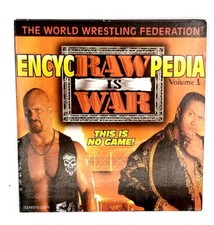 WWF Encycrawpedia Raw is War Vintage PC CD-Rom Video Game WWE SPECIAL EDITION picture