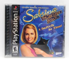 Sabrina The Teenage Witch A Twitch In Time PlayStation - Case and Disc Tested picture