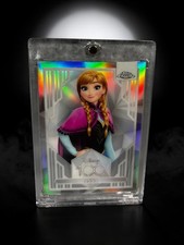 2023 Topps Chrome Disney 100 Anna #9 Refractor Silver Prism Frozen Mint picture