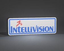 INTELLIVISION GAMING SYSTEM LED SIGN LIGHT BOX LARGE 13