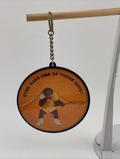 Vintage Hallmark 3-1/2” Photo Keychain “Ever Have One Of Those Days?” Orangutan picture