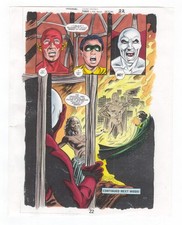 Deadman: Dead Again #3 Pg 22 Original Comic Production Art Color Guide picture